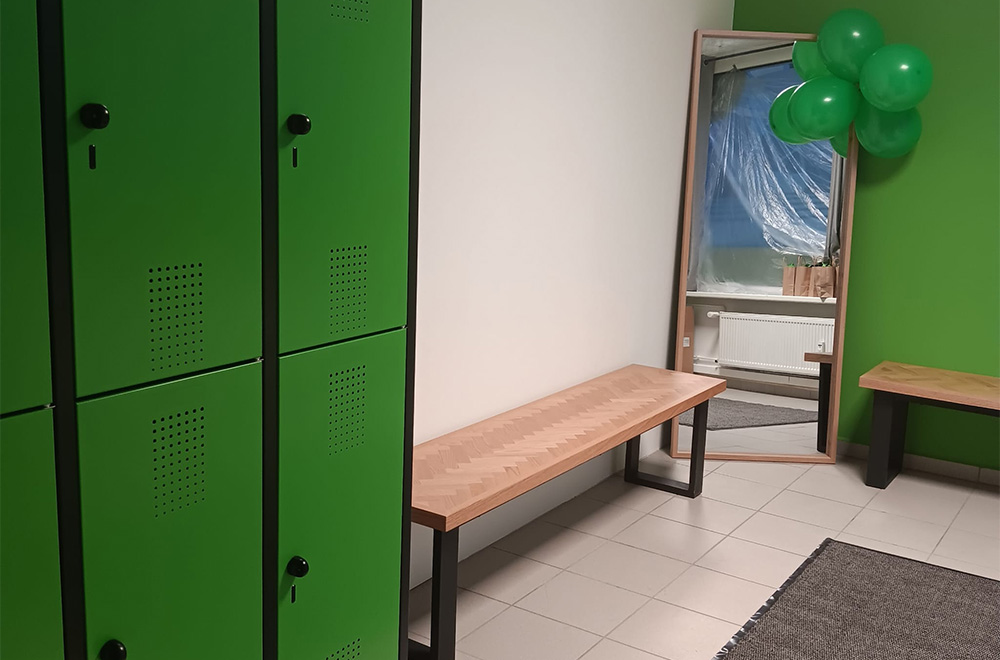 fitplus_Fitnessstudio Sondershausen Umkleide